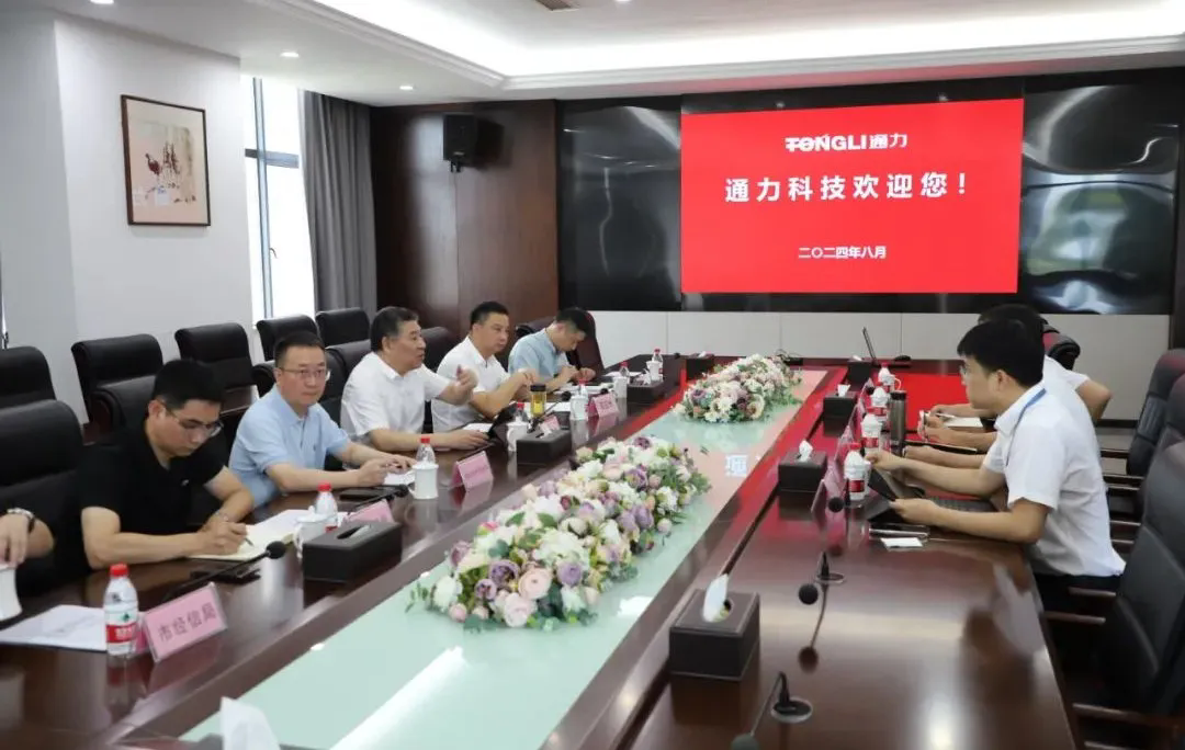 瑞安市委常委、副市長林政洪一行調(diào)研通力科技